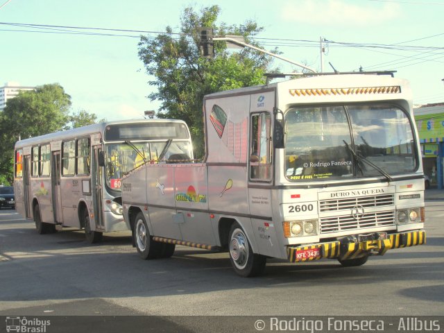 Viação Cidade de Maceió 2600 na cidade de Maceió, Alagoas, Brasil, por Rodrigo Fonseca. Número da foto: #5473576.