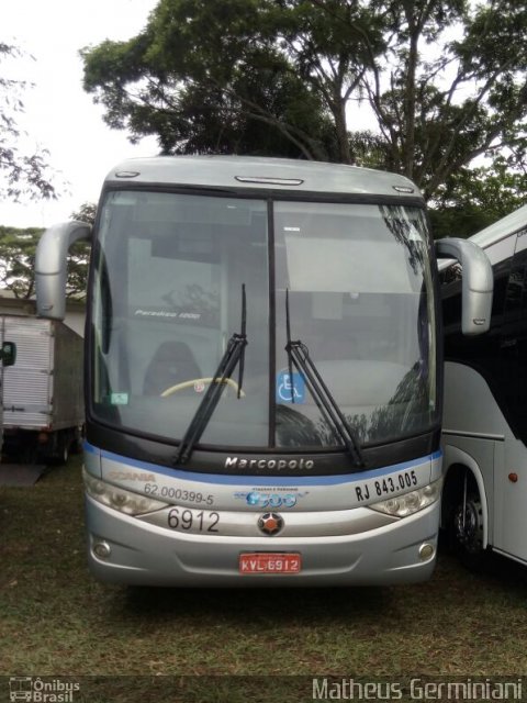 BR-500 Viagens e Turismo RJ 843.005 na cidade de São José dos Campos, São Paulo, Brasil, por Matheus Germiniani. ID da foto: 5473497.