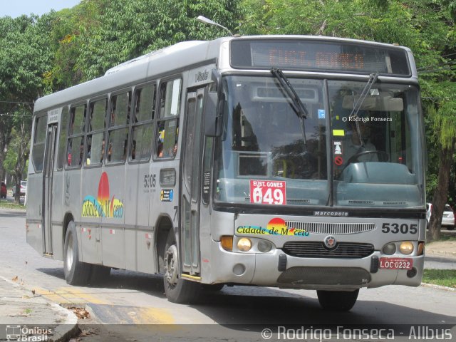 Viação Cidade de Maceió 5305 na cidade de Maceió, Alagoas, Brasil, por Rodrigo Fonseca. Número da foto: #5473645.