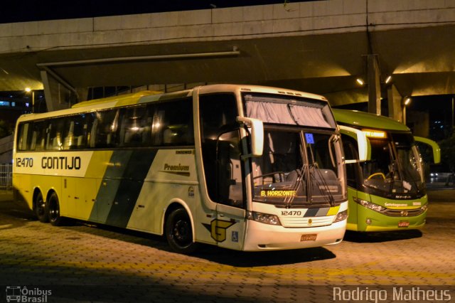 Empresa Gontijo de Transportes 12470 na cidade de Belo Horizonte, Minas Gerais, Brasil, por Rodrigo Matheus. ID da foto: 5474507.