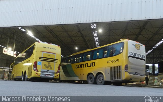 Viação Itapemirim 60581 na cidade de Vitória, Espírito Santo, Brasil, por Marcos Pinnheiro Meneses. ID da foto: 5472689.