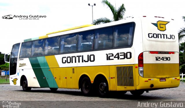 Empresa Gontijo de Transportes 12430 na cidade de Perdões, Minas Gerais, Brasil, por Andrey Gustavo. Número da foto: #5477275.