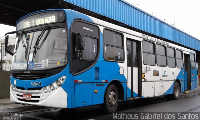 VB Transportes e Turismo 1934 na cidade de Campinas, São Paulo, Brasil, por Matheus Gabriel dos Santos. ID da foto: 5476610.