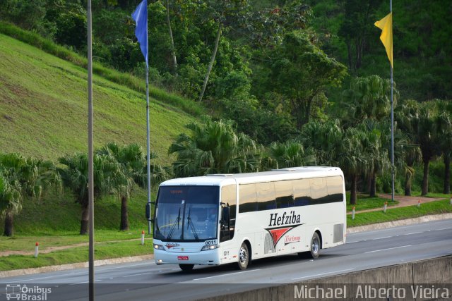 Hefzibá Transportes 0011 na cidade de Barueri, São Paulo, Brasil, por Michael  Alberto Vieira. Número da foto: #5475736.