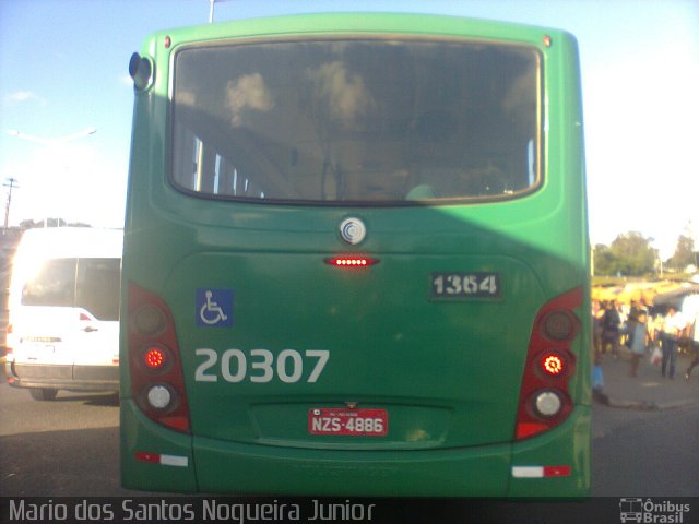 OT Trans - Ótima Salvador Transportes 20307 na cidade de Salvador, Bahia, Brasil, por Mario dos Santos Nogueira Junior. ID da foto: 5477224.