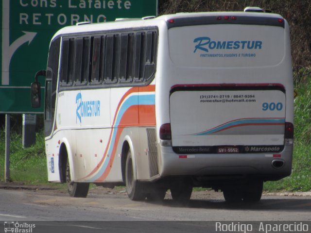 Romestur 900 na cidade de Conselheiro Lafaiete, Minas Gerais, Brasil, por Rodrigo  Aparecido. ID da foto: 5476732.