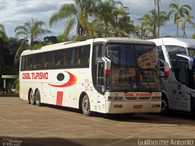 Expresso Ideal Brasil Turismo 3500 na cidade de Araxá, Minas Gerais, Brasil, por Guilherme Antonio. ID da foto: 5476619.