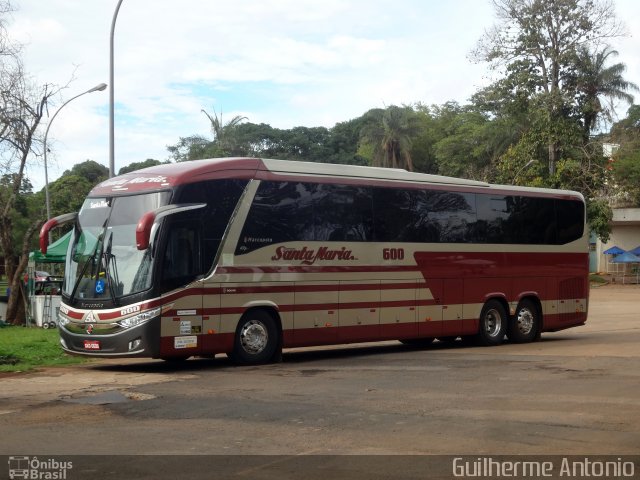 Santa Maria Fretamento e Turismo > Transportes Santa Maria(SP) 600 na cidade de Araxá, Minas Gerais, Brasil, por Guilherme Antonio. Número da foto: #5478775.