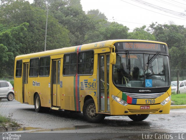 Itamaracá Transportes 1.760 na cidade de Paulista, Pernambuco, Brasil, por Luiz Carlos de Santana. ID da foto: 5478990.