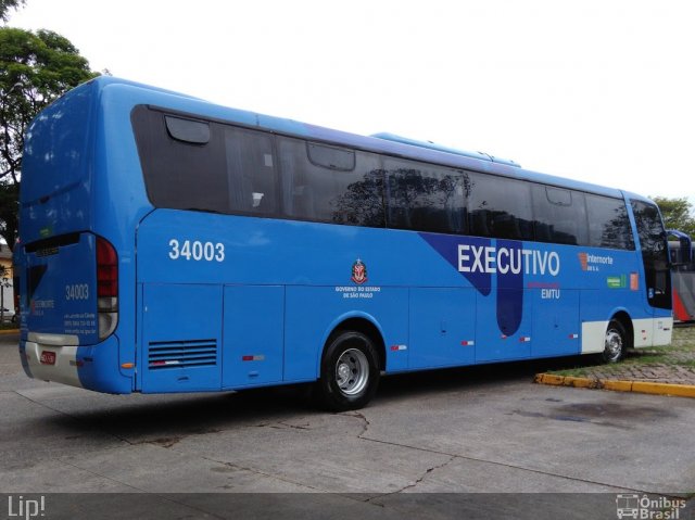 UTIL - União Transporte Interestadual de Luxo 34003 na cidade de São Paulo, São Paulo, Brasil, por Felipe Vitor Paixão Vieira. ID da foto: 5478120.