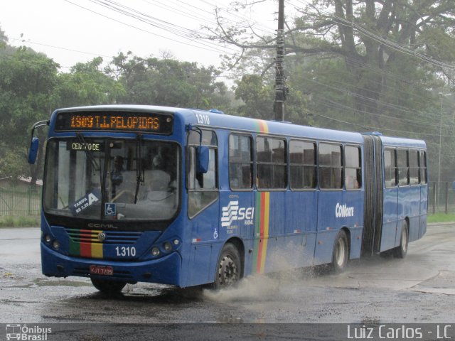 Cidade Alta Transportes 1.310 na cidade de Paulista, Pernambuco, Brasil, por Luiz Carlos de Santana. ID da foto: 5479229.