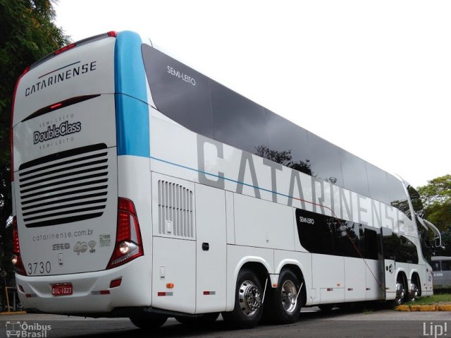 Auto Viação Catarinense 3730 na cidade de São Paulo, São Paulo, Brasil, por Felipe Vitor Paixão Vieira. ID da foto: 5478007.