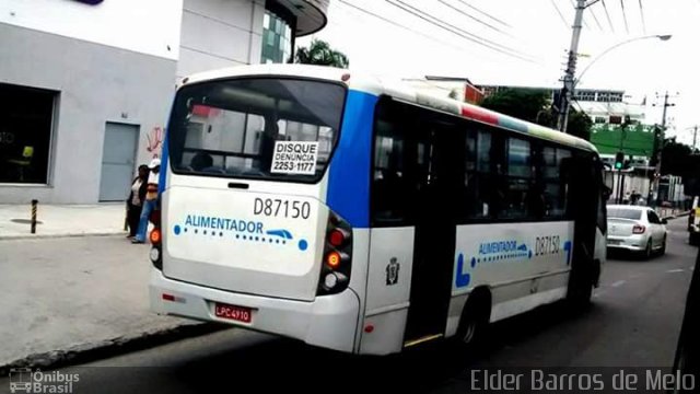 Expresso Pégaso D87150 na cidade de Rio de Janeiro, Rio de Janeiro, Brasil, por Elder Barros de Melo. Número da foto: #5482546.