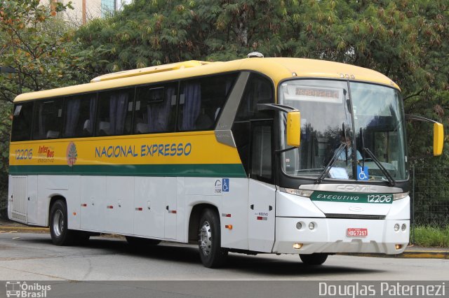 Nacional Expresso 12206 na cidade de São Paulo, São Paulo, Brasil, por Douglas Paternezi. Número da foto: #5480705.