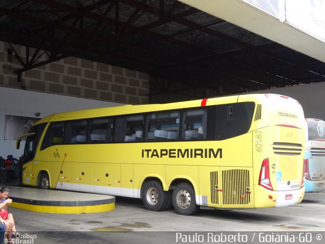 Viação Itapemirim 60583 na cidade de Goiânia, Goiás, Brasil, por Paulo Roberto de Morais Amorim. Número da foto: #5481942.