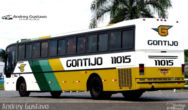 Empresa Gontijo de Transportes 11015 na cidade de Perdões, Minas Gerais, Brasil, por Andrey Gustavo. ID da foto: 5482080.