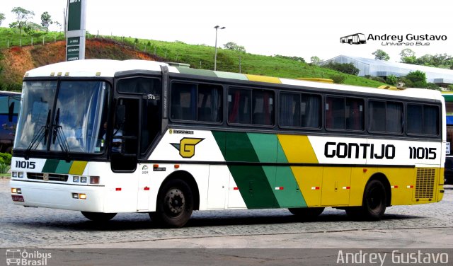 Empresa Gontijo de Transportes 11015 na cidade de Perdões, Minas Gerais, Brasil, por Andrey Gustavo. Número da foto: #5482086.