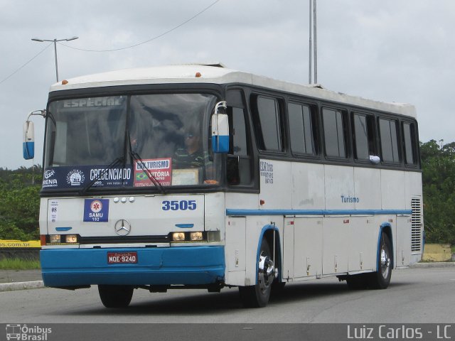 Ônibus Particulares 3505 na cidade de São Lourenço da Mata, Pernambuco, Brasil, por Luiz Carlos de Santana. Número da foto: #5481646.