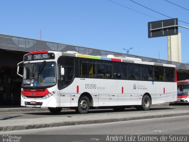 Transportes Campo Grande D53510 na cidade de Rio de Janeiro, Rio de Janeiro, Brasil, por André Luiz Gomes de Souza. Número da foto: #5482217.