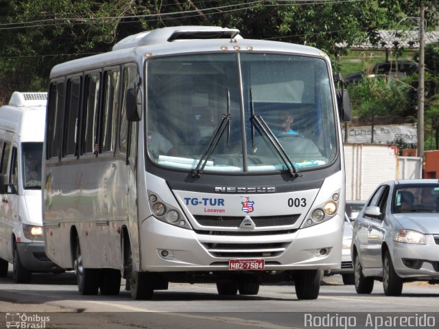TG-Tur Locavan 003 na cidade de Conselheiro Lafaiete, Minas Gerais, Brasil, por Rodrigo  Aparecido. Número da foto: #5480458.