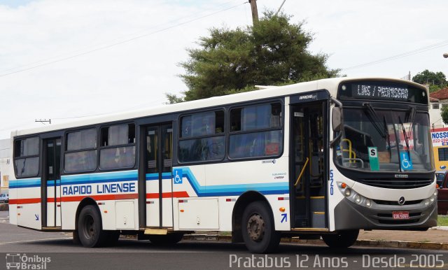 Rápido Linense 520 na cidade de Lins, São Paulo, Brasil, por Cristiano Soares da Silva. Número da foto: #5482993.