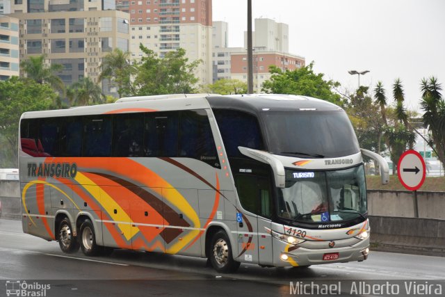 Transgiro Turismo 4120 na cidade de Barueri, São Paulo, Brasil, por Michael  Alberto Vieira. ID da foto: 5483284.