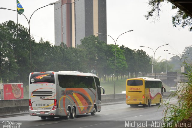 Transgiro Turismo 4520 na cidade de Barueri, São Paulo, Brasil, por Michael  Alberto Vieira. ID da foto: 5483282.