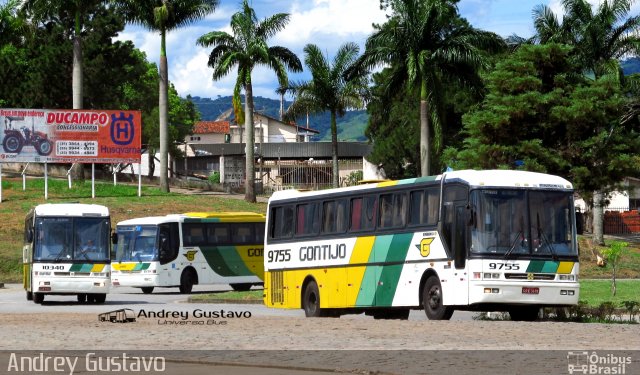 Empresa Gontijo de Transportes 9755 na cidade de Perdões, Minas Gerais, Brasil, por Andrey Gustavo. ID da foto: 5537455.