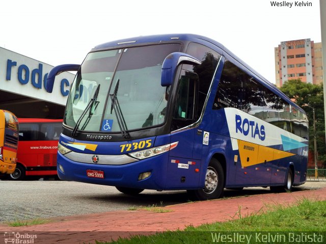 RodeRotas - Rotas de Viação do Triângulo 72305 na cidade de Sorocaba, São Paulo, Brasil, por Weslley Kelvin Batista. ID da foto: 5538289.