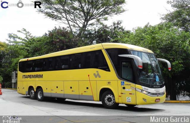 Viação Itapemirim 60569 na cidade de São Paulo, São Paulo, Brasil, por Marco Aurélio Pereira Garcia. Número da foto: #5540064.