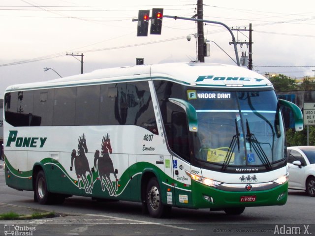 Trans Poney 4807 na cidade de Santos, São Paulo, Brasil, por Adam Xavier Rodrigues Lima. ID da foto: 5538871.