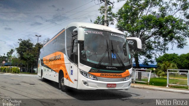 Viação Bassamar 207 na cidade de Juiz de Fora, Minas Gerais, Brasil, por Nestor dos Santos Roza. Número da foto: #5539095.