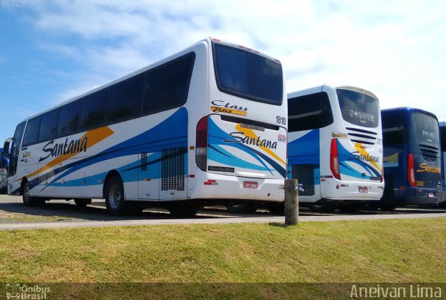 Empresas de Transportes Santana e São Paulo 1810 na cidade de Camaçari, Bahia, Brasil, por Aneivan Lima. ID da foto: 5538799.