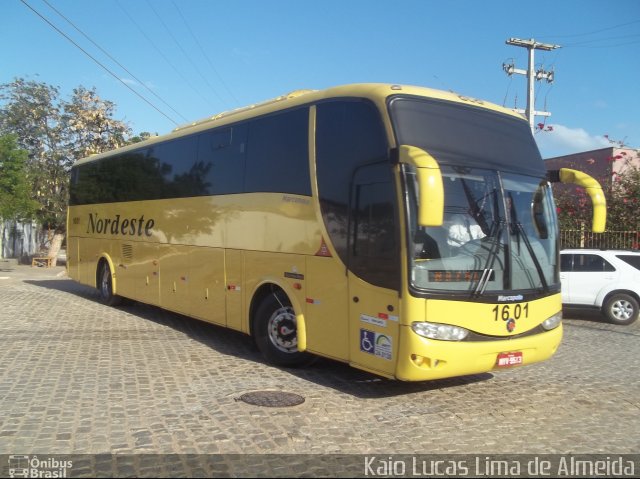 Viação Nordeste 1601 na cidade de Mossoró, Rio Grande do Norte, Brasil, por Kaio Lucas Lima de Almeida. Número da foto: #5539690.