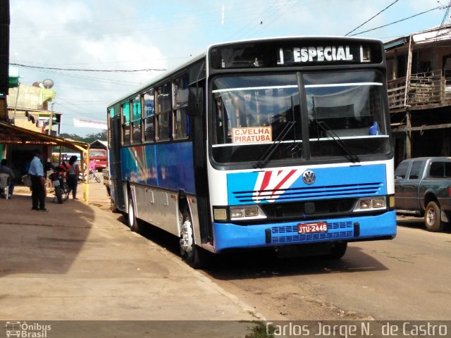 Ônibus Particulares JTU2446 na cidade de Abaetetuba, Pará, Brasil, por Carlos Jorge N.  de Castro. Número da foto: #5537681.