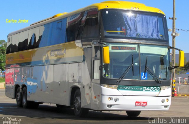 Viação Estrela 94600 na cidade de Goiânia, Goiás, Brasil, por Carlos Júnior. ID da foto: 5539672.