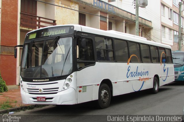 Exclusivo Turismo 4206 na cidade de Tramandaí, Rio Grande do Sul, Brasil, por Daniel Espindola Dorneles. ID da foto: 5538437.