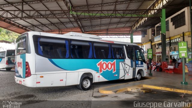 Auto Viação 1001 RJ 108.483 na cidade de Nova Friburgo, Rio de Janeiro, Brasil, por Giuseppe Carvalho. ID da foto: 5538729.