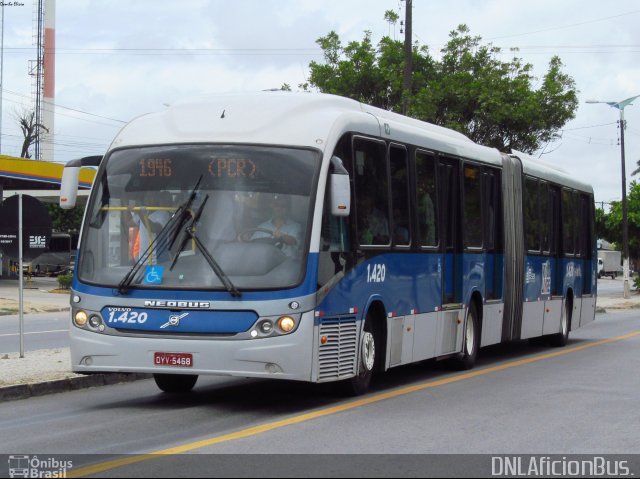 Itamaracá Transportes 1.420 na cidade de Abreu e Lima, Pernambuco, Brasil, por Danilo Elisio da Costa. ID da foto: 5539990.