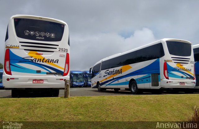 Empresas de Transportes Santana e São Paulo 2620 na cidade de Camaçari, Bahia, Brasil, por Aneivan Lima. ID da foto: 5538745.