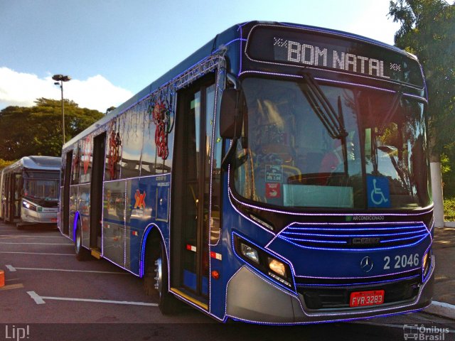 Sambaíba Transportes Urbanos 2 2046 na cidade de São Paulo, São Paulo, Brasil, por Felipe Vitor Paixão Vieira. ID da foto: 5563392.