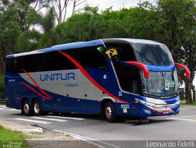 Unitur Turismo 8100 na cidade de São Paulo, São Paulo, Brasil, por Leonardo Fidelli. Número da foto: #5564626.