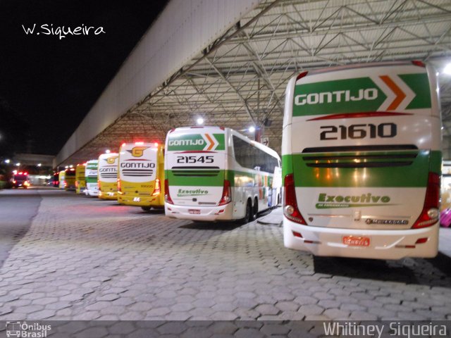 Empresa Gontijo de Transportes 21610 na cidade de Vitória, Espírito Santo, Brasil, por Whitiney Siqueira. Número da foto: #5564568.