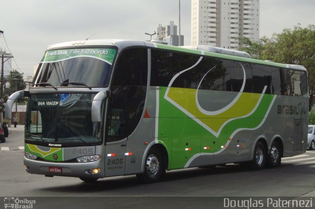 Brasil Sul Linhas Rodoviárias 2405 na cidade de São Paulo, São Paulo, Brasil, por Douglas Paternezi. Número da foto: #5563029.