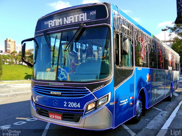 Sambaíba Transportes Urbanos 2 2064 na cidade de São Paulo, São Paulo, Brasil, por Felipe Vitor Paixão Vieira. Número da foto: #5563401.