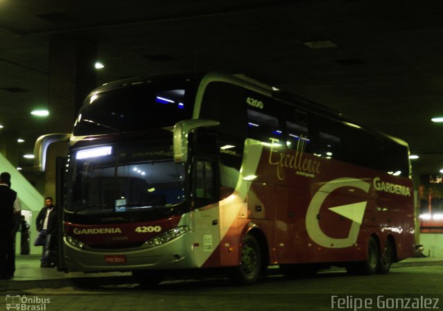 Expresso Gardenia 4200 na cidade de Belo Horizonte, Minas Gerais, Brasil, por Felipe Gonzalez. Número da foto: #5563104.