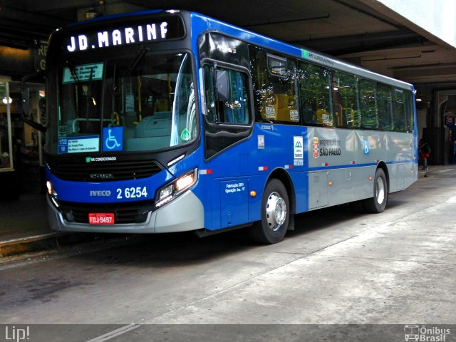 Transcooper > Norte Buss 2 6254 na cidade de São Paulo, São Paulo, Brasil, por Felipe Vitor Paixão Vieira. Número da foto: #5563340.