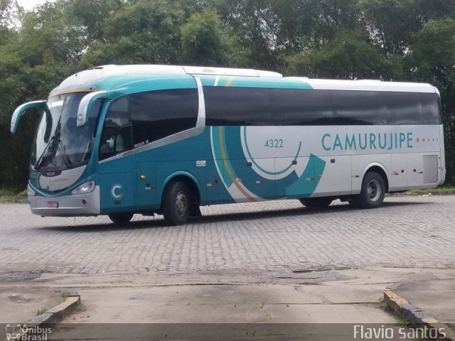 Auto Viação Camurujipe 4322 na cidade de Cruz das Almas, Bahia, Brasil, por Matheus  Nascimento. ID da foto: 5566554.