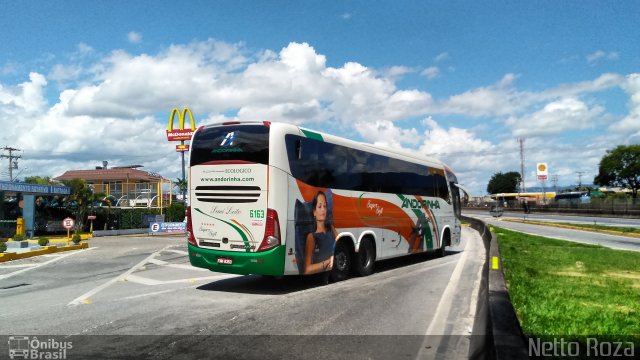 Empresa de Transportes Andorinha 6163 na cidade de Resende, Rio de Janeiro, Brasil, por Nestor dos Santos Roza. Número da foto: #5566666.