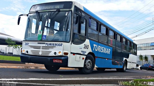 Turismar Transporte e Turismo 260 na cidade de Marília, São Paulo, Brasil, por Wesley Souza. ID da foto: 5566920.